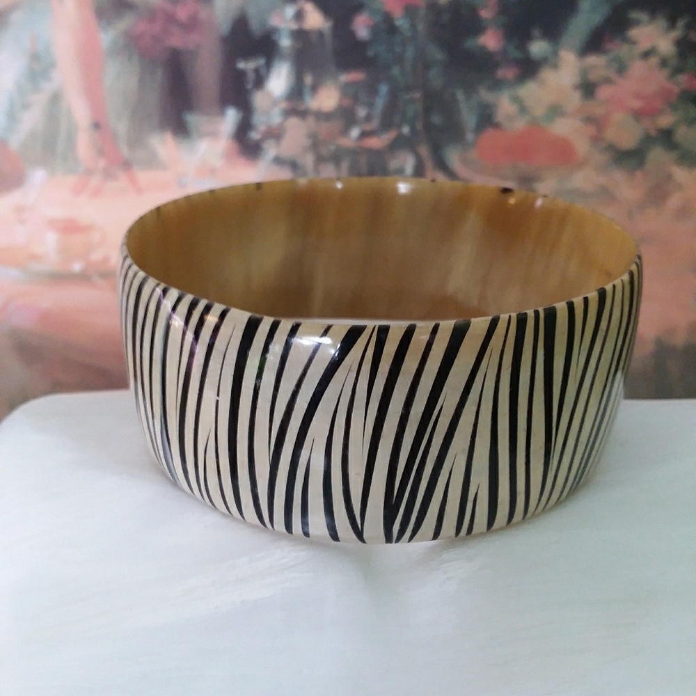 Horn Bangle Bracelet